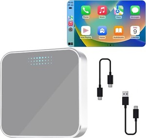 Wireless CarPlay Adapter, Convert Wired to Wireless, for OEM Wired CarPlay Cars
