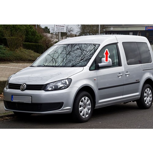 Window Visor Weather Shield Vent Shade Rain Guard for VW Caddy Van 2004-2018 - Picture 6 of 6
