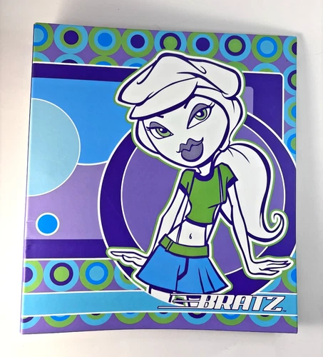2004 Bratz 3-Ring Binder Notebook MGA Entertainment