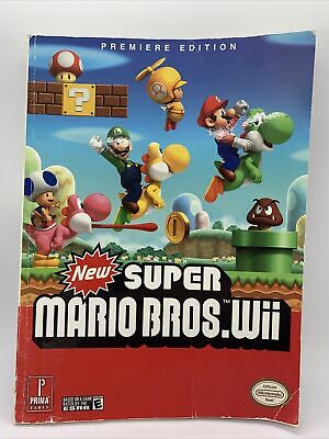 New Super Mario Bros Wii Prima Official Game Guide Premier Edition Nintendo  Wii