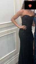 Black Sequin Dress Formal