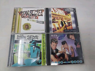 BRIAN SETZER ORCHESTRA STRAY CATS- 4 CD Lot Pre-owned Ultimate Collection 2 CD