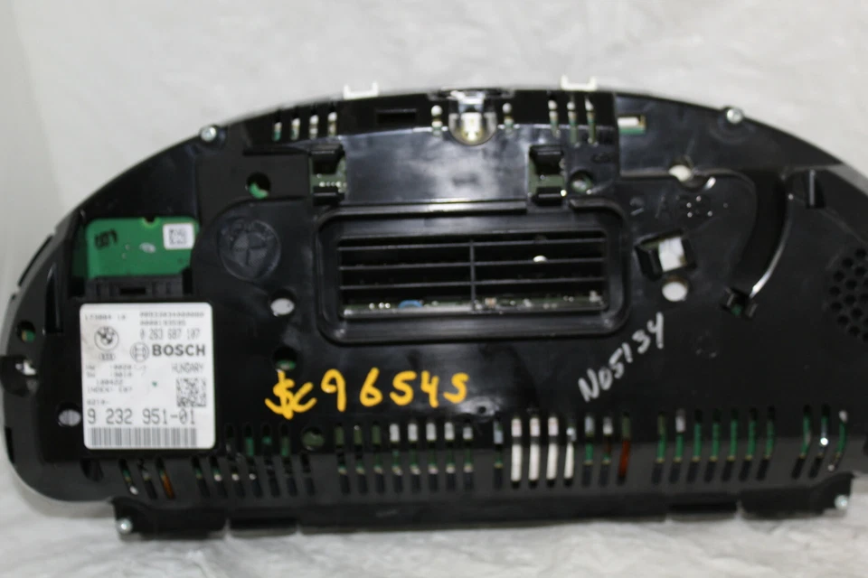 Cuadro de instrumentos velocímetro 09 - 2011 BMW 750i 550i GT 760i tablero 112.285 millas Foto 2 de 4