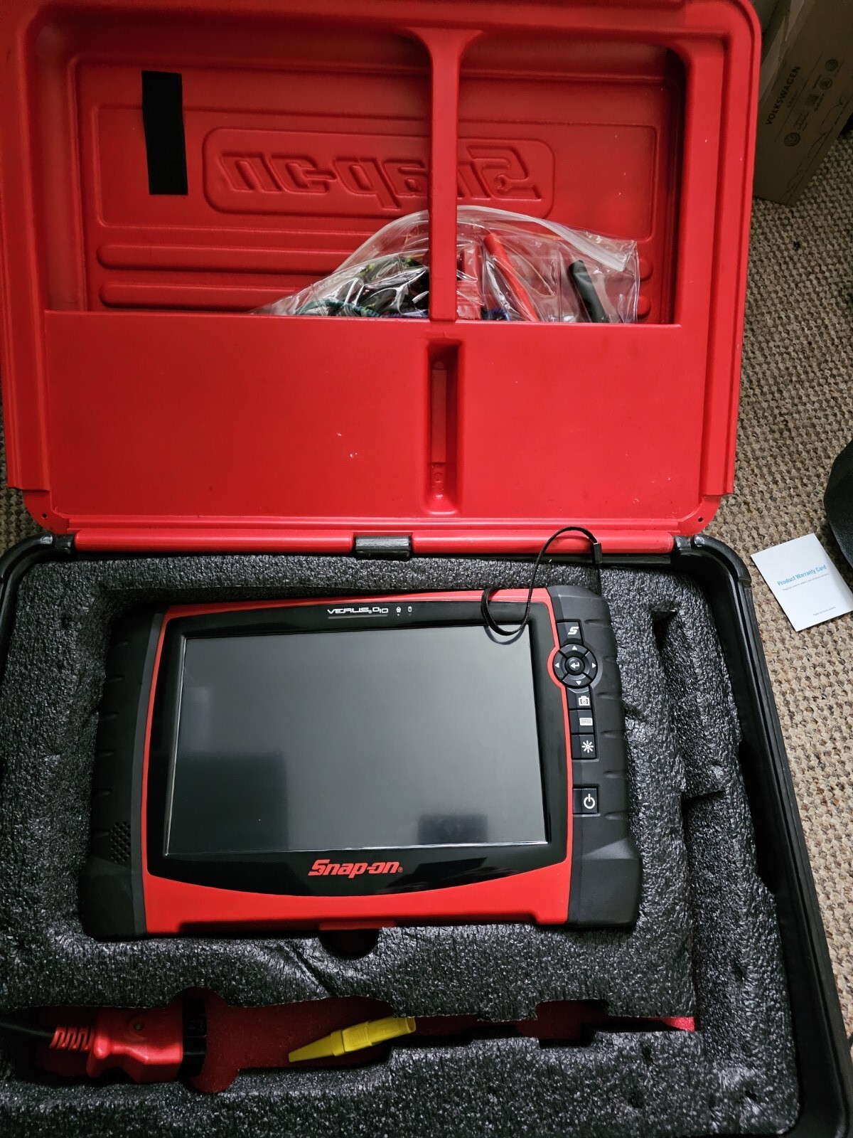 SnapOn Verus Pro D10 V19.4 EEHD3016 Automotive Diagnostic Scan Tool