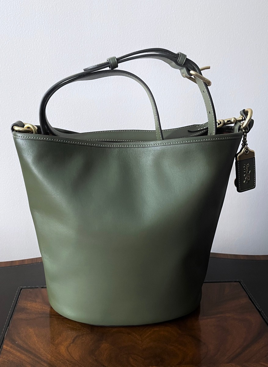 Coach 1941 Archive Design ARMY GREEN Glovetanned Leather Dakota