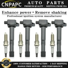 CNPAPC Ignition Coil & Iridium Spark Plug for 2008-2015 Honda Accord Civic UF602