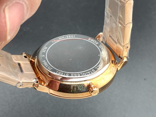 MICHAEL KORS MK-3501 W.R. 5 ATM S/S QUARTZ WOMEN'S WATCH - Picture 8 of 12