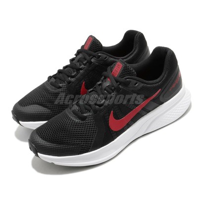 Nike Run Swift 2 Black University Red White Men Running Shoes Sneaker CU3517-003  | eBay