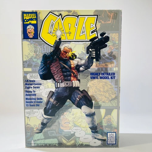 Cable 1994 Horizon Marvel Comics Complete Vintage Vinyl X-Men Model Kit