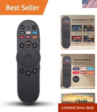 Ergonomic Voice Remote for VIZIO Smart TV - Universal Controller, Compact Design