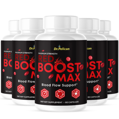 #ad #ad Red Boost Max Cardiovascular Health Blood Pressure amp; Sugar Support 5 Bottles $86.24