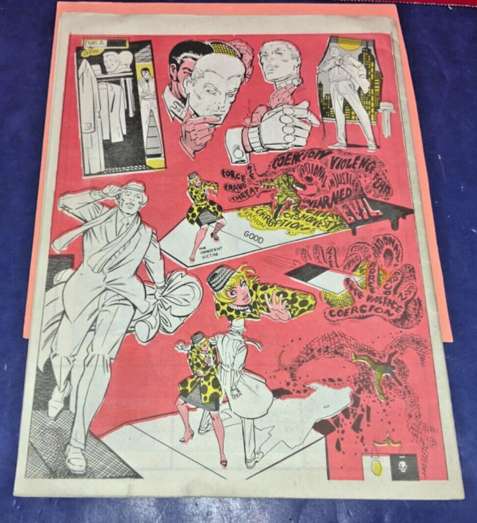 Vintage 1973 Mr. A Issue 1 Comic Book by Steve Ditko - AS IS | eBay