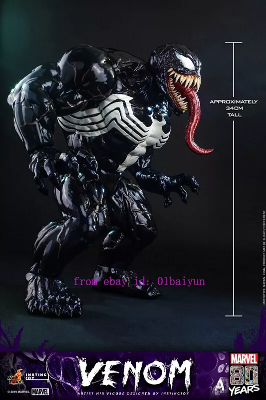 Hot Toys Amc031 Venom 1/6 Marvel 80th Anniversary Limited Edition