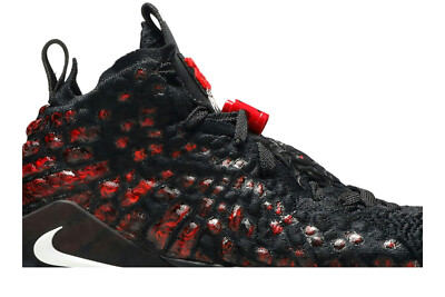 Nike LeBron 17 Infrared XVII - black university red Men's