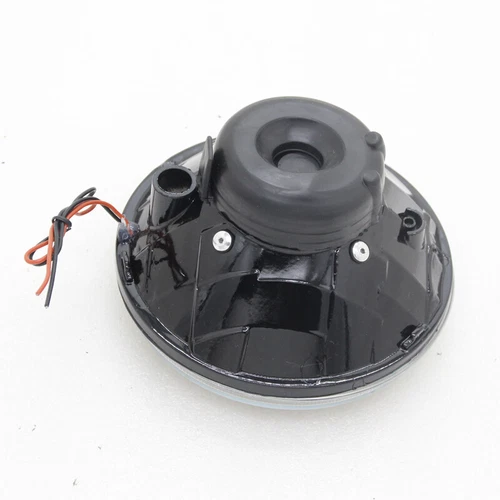 Faros LED blancos halo redondos de 7 pulgadas con carcasa negra para Chevy C10 C20 - Imagen 10 de 10