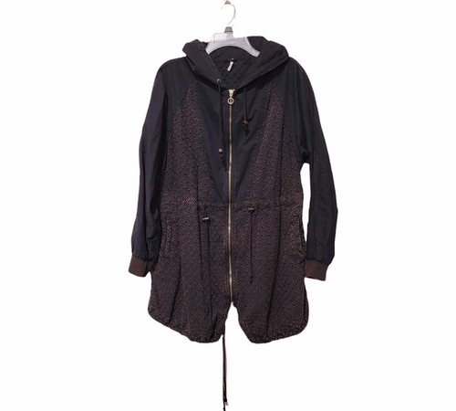 Free People Eyelet Anorak In Washed 