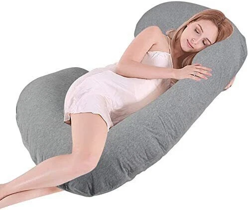 Pregnancy Pillow, Full Body Cozy Nursing Pillow, C-Shaped Maternity Pillow, Grey
Opens in a new wind