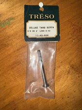 Treso Deluxe Tang Screw 11-43-628 3/8 Head 2” Long 8/32 Thread