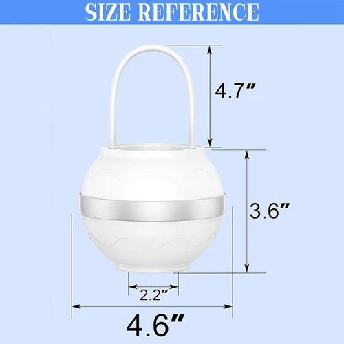 Bath Ball Filter BPA Free Bathtub Water Filter 8 Stages for Softer Smoother Skin - Picture 2 of 13
