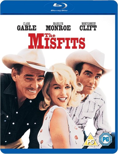 THE MISFITS Region B blu-ray with Clark Gable, Marilyn Munroe