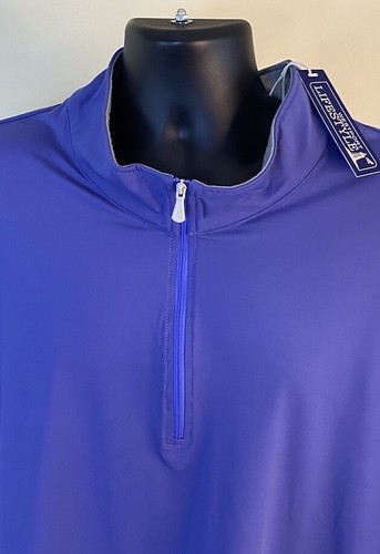 Westport Lifestyle Pullover Mens 3XB Purple All Day Performance 1/4 Zip NEW - 第 7/14 張圖片