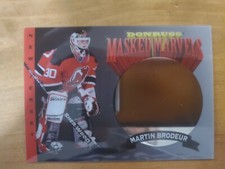 Martin Brodeur - New Jersey Devils - 1994-95 Donruss Masked Marvels