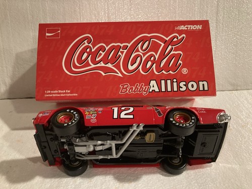 BOBBY ALLISON 1974 ORIGINAL RELEASED #12 COCA COLA CHEVROLET MALIBU 1/24 CWB - Picture 12 of 17