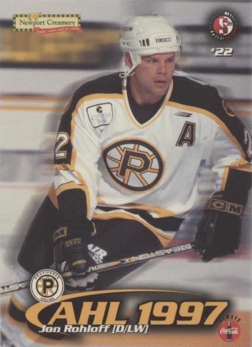 1997-98 Splitsecond Providence Bruins - Jon Rohloff #22 for sale online ...