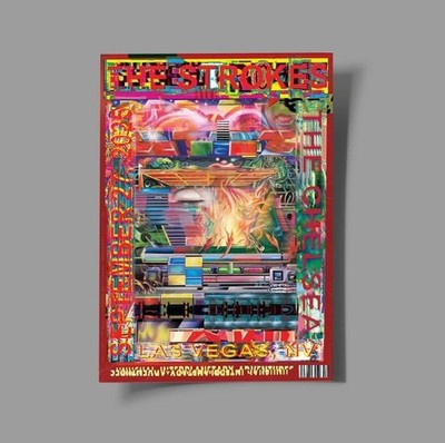 The Strokes ポスター The Strokes Las Vegas September 27th 2025 Poster | eBay