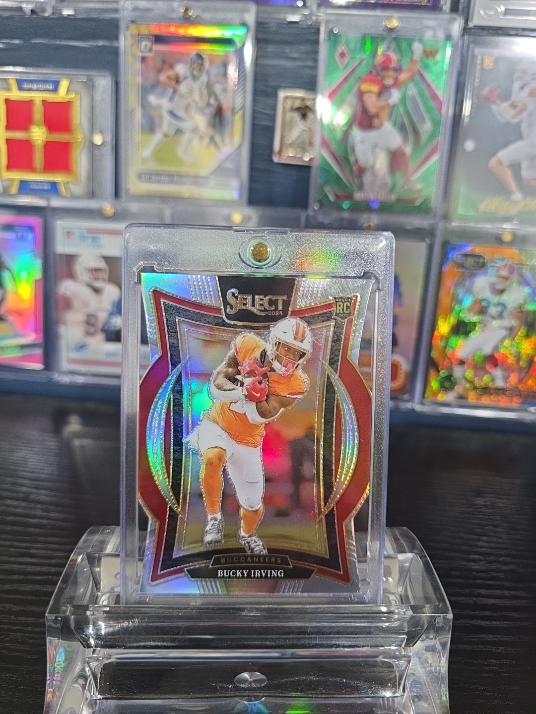 Bucky Irving - 2024 Select Football - Silver Die-Cut - Concourse - Rookie