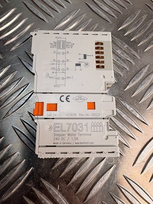 Beckhoff EL7031 Schrittmotorklemme 24V DC 1,5A EtherCAT SPS-Modul