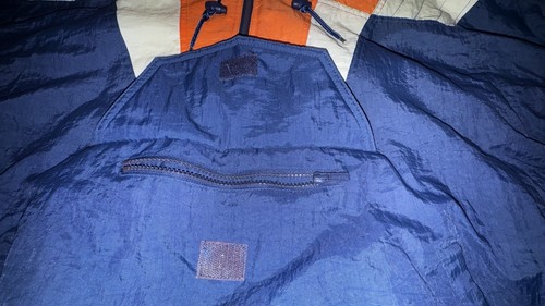 Vintage Clemson Tigers Starter Pullover Jacket M Korea Hooded Paw Logo VTG - Afbeelding 5 van 17