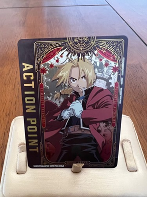 #ad Fullmetal Alchemist Edward Elric Action Point Card Foil Union Arena FMA AP01 $15.00