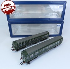 DCC Fitted Class 101 2 Car DMU BR Green Speed Whiskers OO Bachmann (32-285)