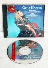 Ofra Harnoy Vivaldi Cello Concertos Vol. 1  1990 RCA Red Seal 7774-2-RC Used VG+