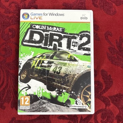 Dirt 2 Colin McRae Game For Windows Live PC DVD Includes Tour Guide