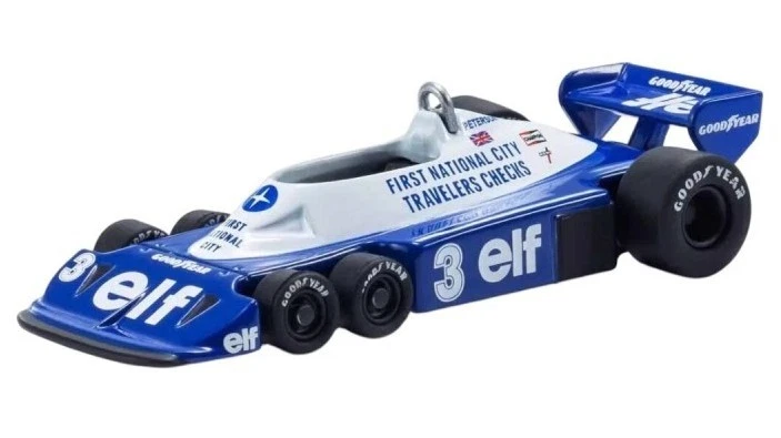 MODELLINO AUTO STATICO MINI GT TYRRELL P34/2 N.3 F1 1977 MODELLISMO SCALA 1:64 - Immagine 3 di 4