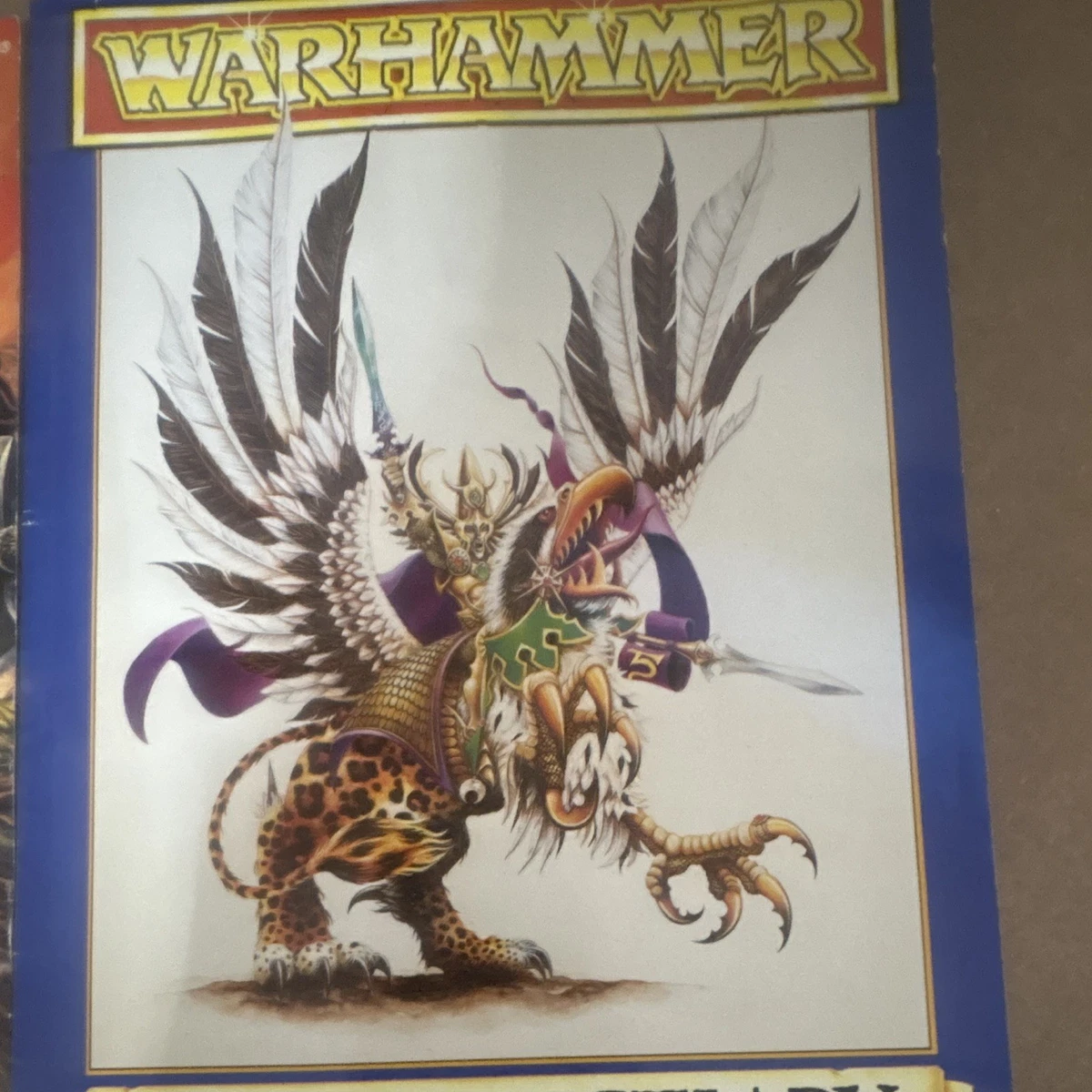 Vintage 1990s Warhammer Fantasy Collection Lot 4th/5th Ed Rulebooks Miniatures