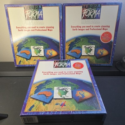 Terra Forma Regional Regions 1, 2 & 3 Map Software   Andromeda Interactive  ...