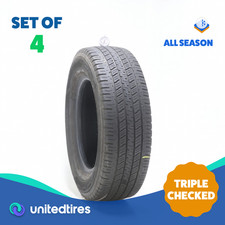 Set Of 4 Used Lt 24570r17 Hankook Dynapro Ht 119116s - 7.5-9.532