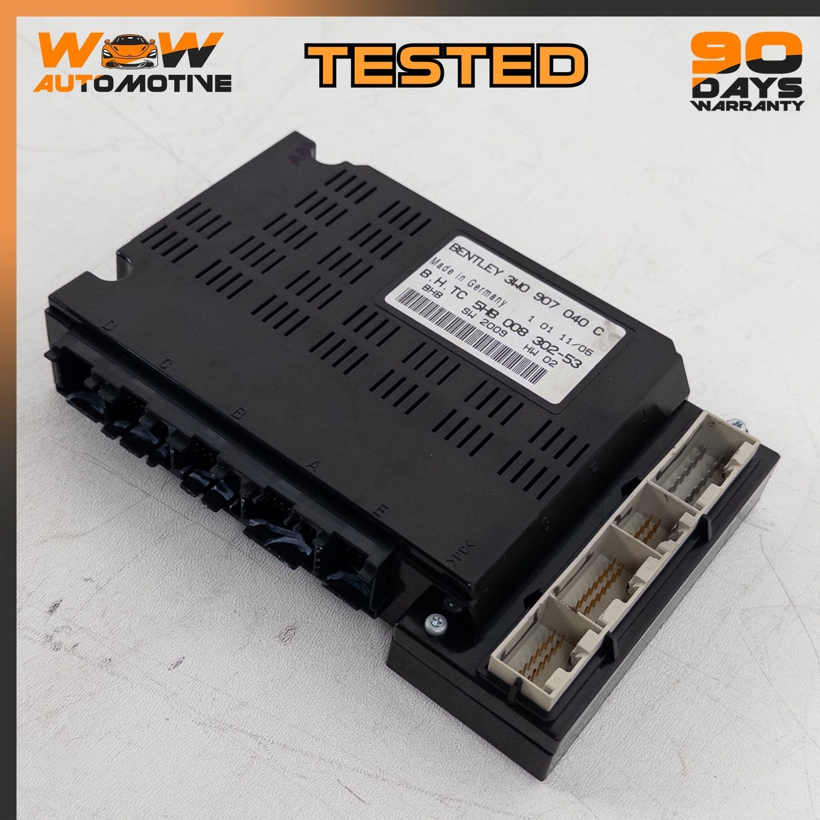 04-10 BENTLEY CONTINENTAL GT COUPE AC HEATER TEMPERATURE CONTROL MODULE OEM