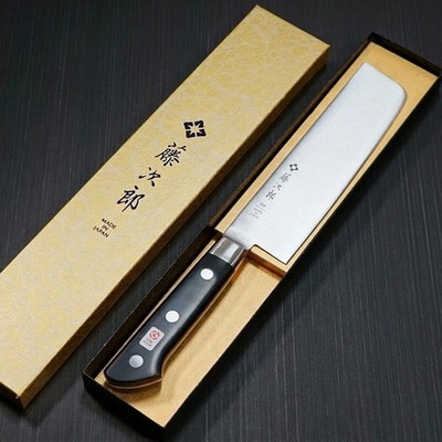 Tojiro F-502 DP VG10 3-Layer Nakiri Knife 165mm 6.5'' Vegetable Cleaver Bolster N