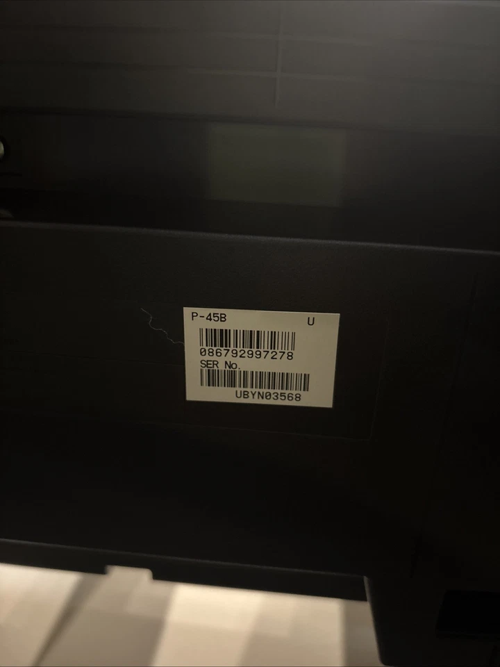 Yamaha P-45 Digital Piano 88-Key Weighted Action Black - Image 2 of 4