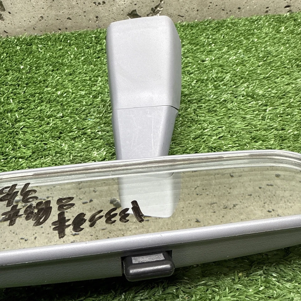 88-00 COROLLA 94-99 CELICA 91-96 TERCEL One Used Rear View Mirror Gray Color - Image 3 of 4