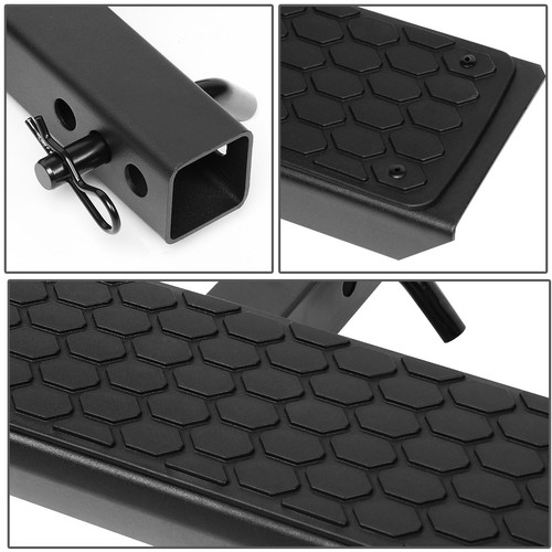 FOR 2"RECEIVER REAR BUMPER TRAILER TOWING HITCH STEP BAR GUARD 26"WIDE X 5"LONG - Picture 3 of 5