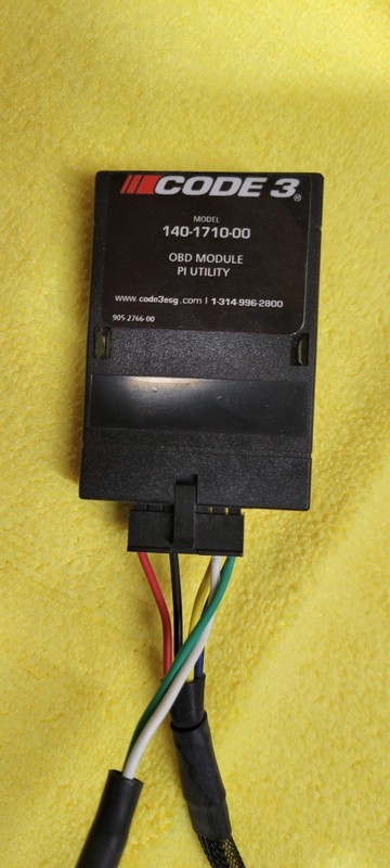 Code 3 module 140 1710 00  Matrix System obd module Ford Explorer Police 