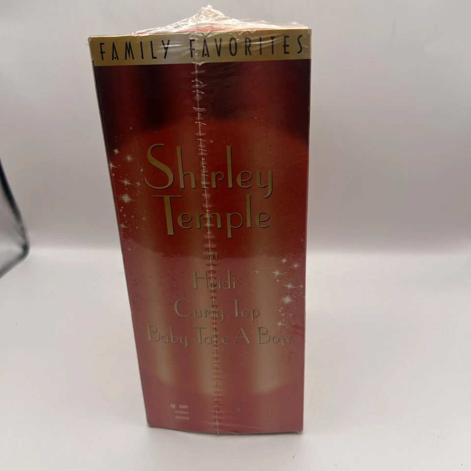 Sealed Shirley Temple Family Favorites Triple Pack Movie Collection VHS  - Image 4 of 4