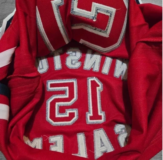 NWT Hardwood Legends WINSTON-SALEM STATE EARL MONROE #15 Jersey $200 SEWN 5XL - Image 3 of 3