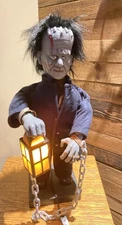 Vtg RARE 1987 Telco Motionette Frankenstein 24" Monster Light and motion Video 