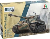 Italeri 6754 1/35 Pz.Kpfw. VI Tiger I Ausf. E SpäTe Serie Plastik Modellbausatz